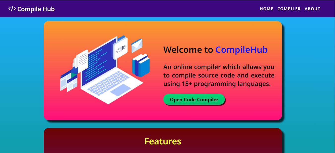 Code Compiler screenshot
